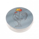 PQT. TAPA REDONDA POLLO 5121105 Ø 216MM (6X100UDS)